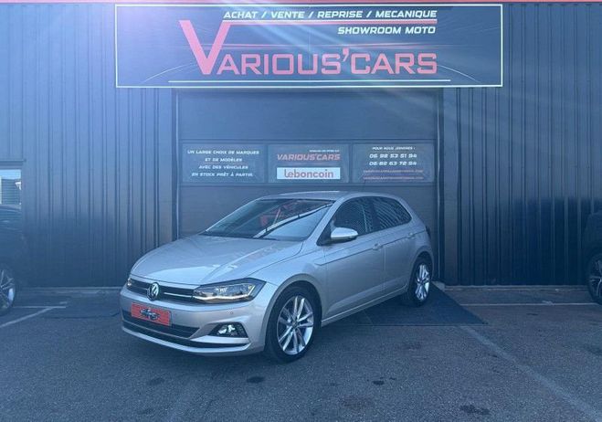 Volkswagen Polo 1.0 TSI 95CH CARAT EXCLUSIVE Gris de 2018
