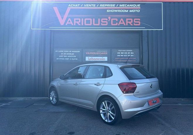 Volkswagen Polo 1.0 TSI 95CH CARAT EXCLUSIVE Gris de 2018