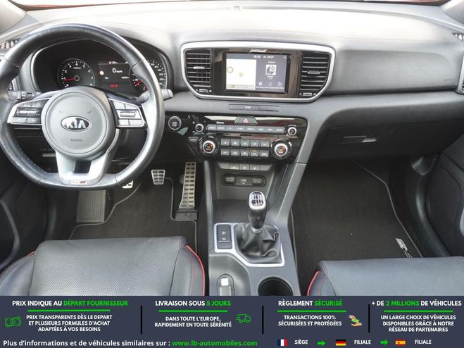 Kia Sportage 1.6 T-GDi 177 4x2 BVA Rouge M�tallique de 2019