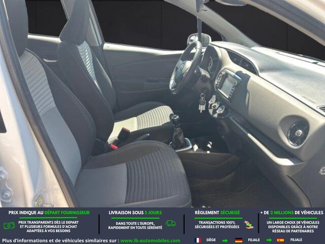 Toyota Yaris 110 VVT-i BVM Blanc de 2018
