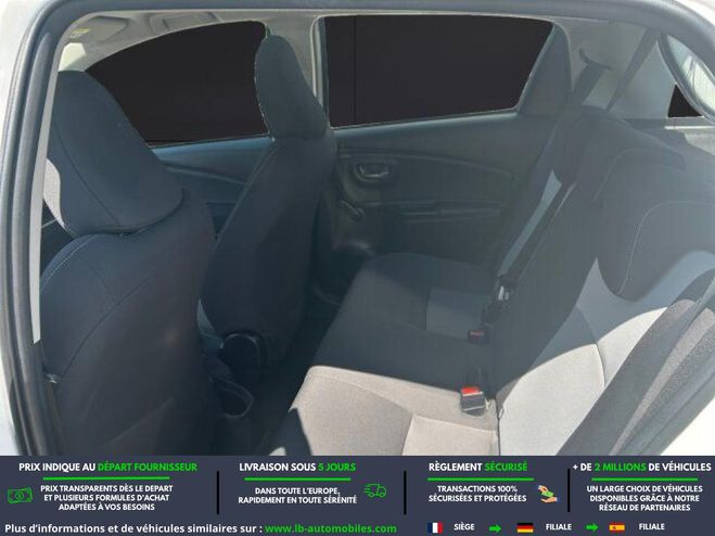 Toyota Yaris 110 VVT-i BVM Blanc de 2018