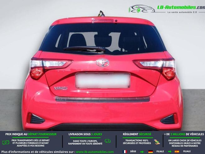 Toyota Yaris 110 VVT-i BVM Rouge de 2019