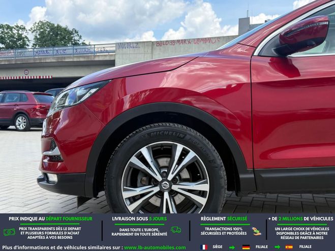 Nissan Qashqai 1.2 DIG-T 115 BVM Rouge M�tallique de 2018