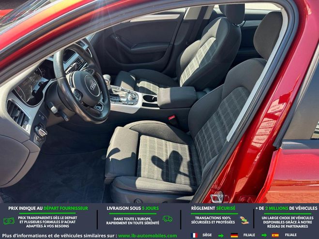 Audi A4 1.8 TFSI 120 BVA Rouge M�tallique de 2015