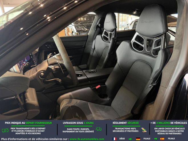 Porsche Taycan Turbo GT 1034 ch Noir de 2025