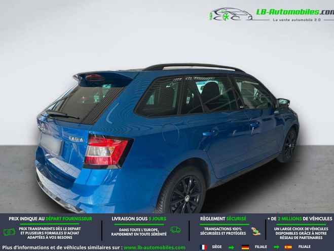 Skoda Fabia 1.2 TSI 90 ch BVM Bleu M�tallique de 2016