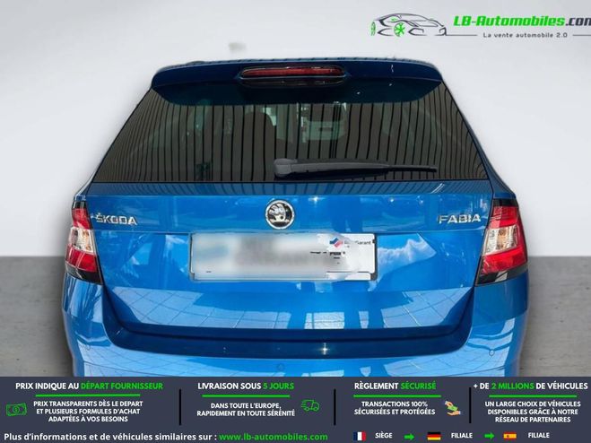 Skoda Fabia 1.2 TSI 90 ch BVM Bleu M�tallique de 2016