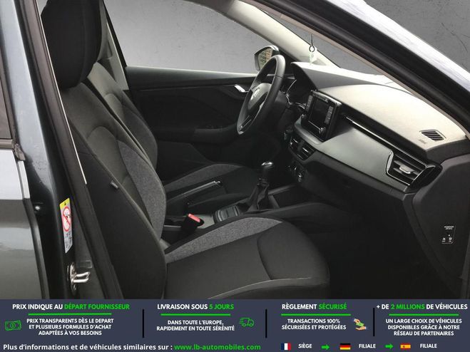 Skoda Scala 1.0 TSI 95 ch BVM Gris M�tallique de 2020