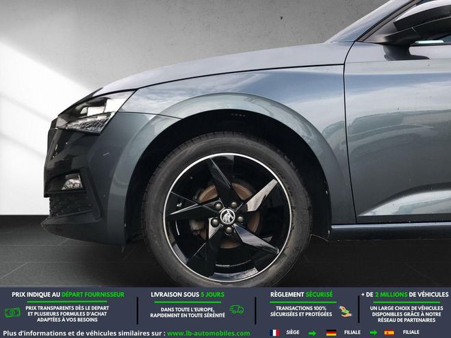 Skoda Scala 1.0 TSI 95 ch BVM Gris M�tallique de 2020