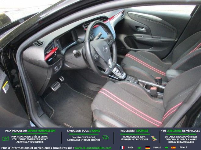 Opel Corsa 1.2 Turbo 130 ch BVA Noir M�tallique de 2021