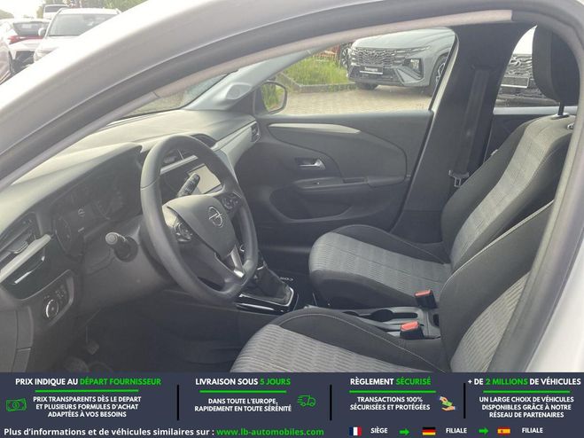 Opel Corsa 1.2 75 ch BVM Blanc de 2022