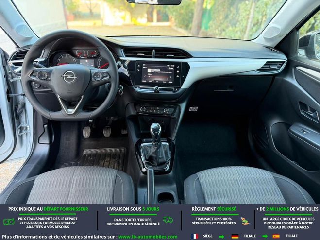 Opel Corsa 1.2 Turbo 100 ch BVM Gris de 2022
