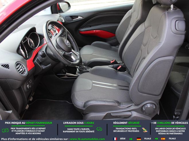 Opel Adam 1.4 Turbo 150 ch Noir M�tallique de 2018