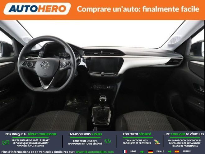 Opel Corsa 1.2 Turbo 100 ch BVM Gris M�tallique de 2020