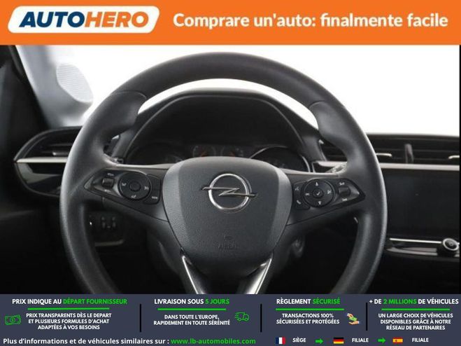 Opel Corsa 1.2 Turbo 100 ch BVM Gris M�tallique de 2020