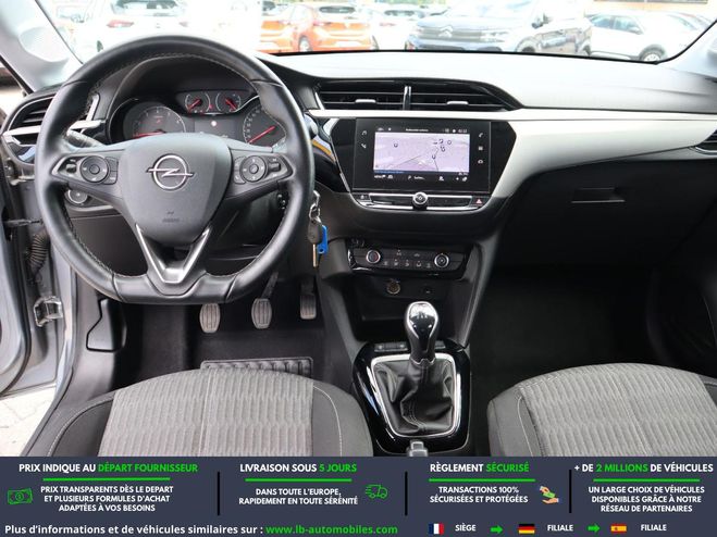 Opel Corsa 1.2 75 ch BVM Gris M�tallique de 2021