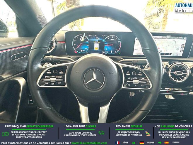 Mercedes Classe CLA 200 BVA Noir M�tallique de 2020