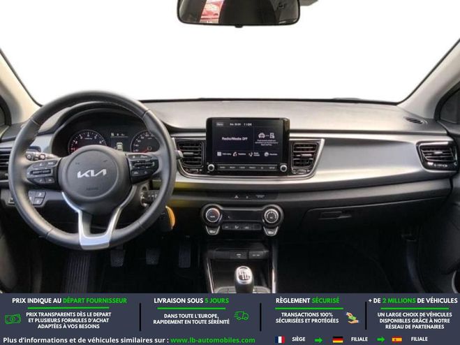 Kia Rio 1.0 T-GDi 100 ch MHEV BVM Rouge M�tallique de 2022