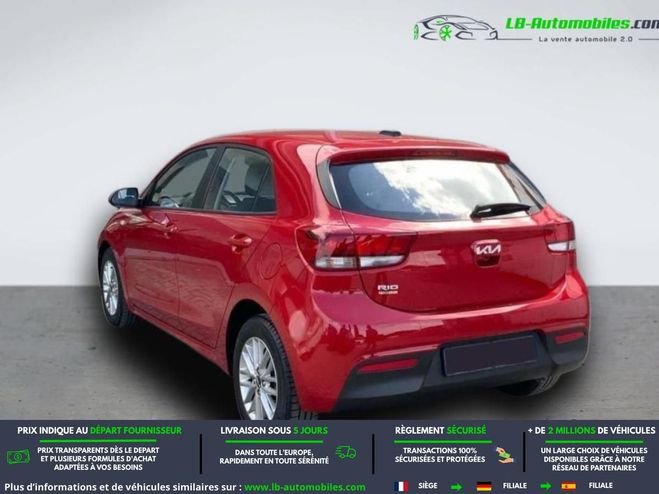 Kia Rio 1.0 T-GDi 100 ch MHEV BVM Rouge M�tallique de 2022