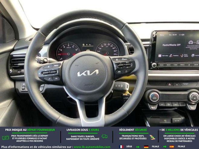 Kia Rio 1.0 T-GDi 100 ch MHEV BVM Rouge M�tallique de 2022