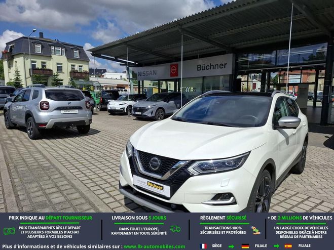 Nissan Qashqai 1.3 DIG-T 160 BVM Blanc M�tallique de 2019