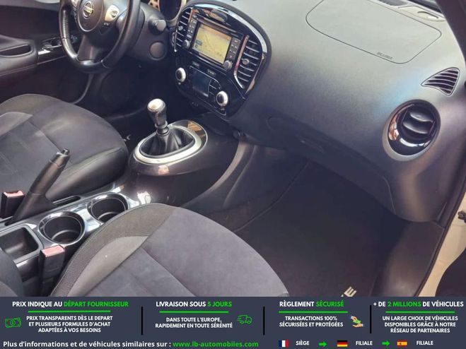Nissan Juke 1.5 dCi 110 Blanc de 2018