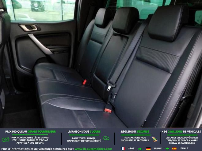 Ford Ranger DOUBLE CABINE 2.0 170 BVA Noir M�tallique de 2022