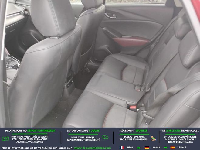 Mazda Cx 3 1.5L Skyactiv-D 105 4x2 Rouge M�tallique de 2018