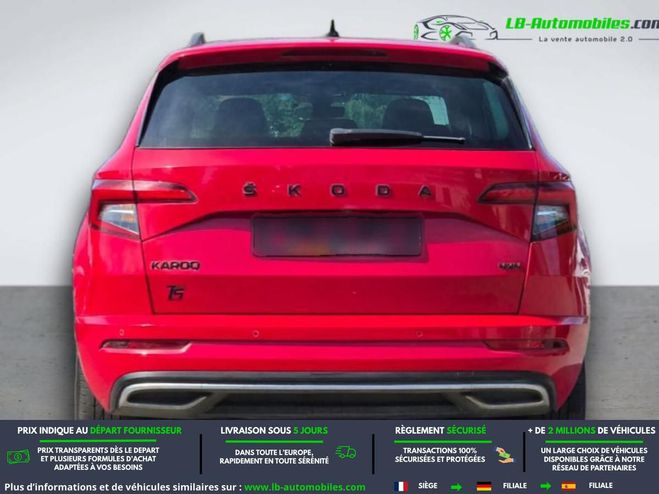 Skoda Karoq 2.0 TSI 190 ch 4x4 BVA Rouge M�tallique de 2021