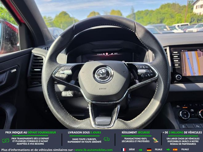 Skoda Karoq 2.0 TSI 190 ch 4x4 BVA Rouge M�tallique de 2021