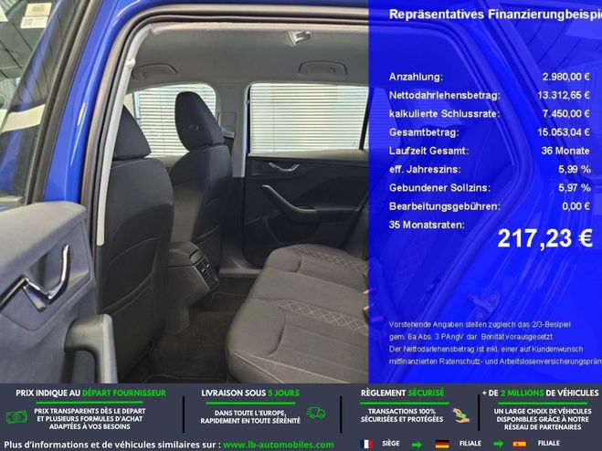 Skoda Kamiq 1.0 TSI 95 ch BVM Bleu de 2022
