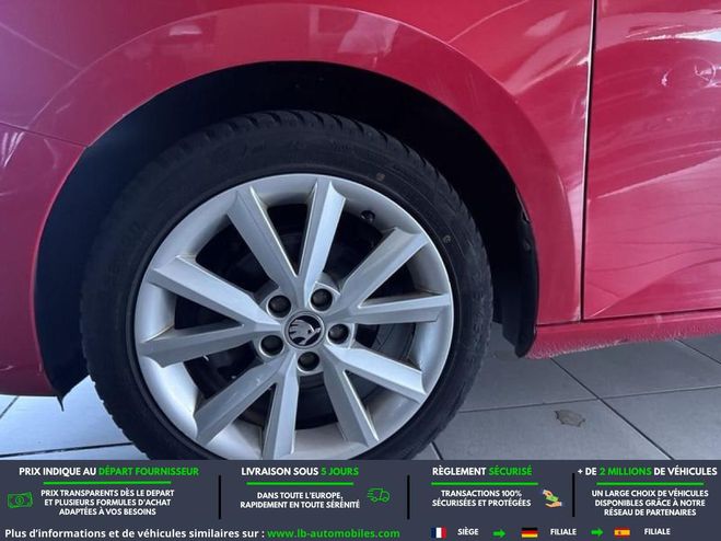 Skoda Fabia 1.4 TDI 75 Rouge M�tallique de 2018