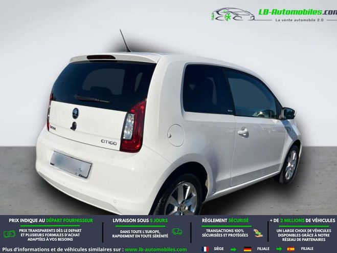 Skoda Citigo 1.0 MPI 75 ch BVM Blanc de 2018