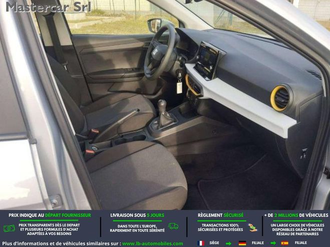 Seat Arona 1.0 TSI 95 ch  BVM Noir de 2023