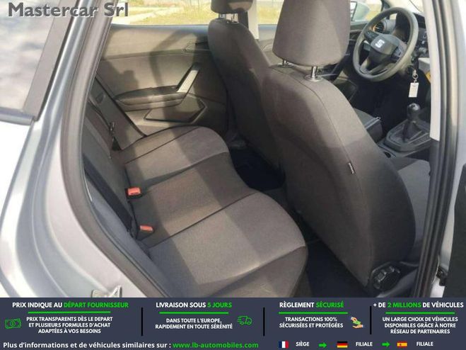 Seat Arona 1.0 TSI 95 ch  BVM Noir de 2023