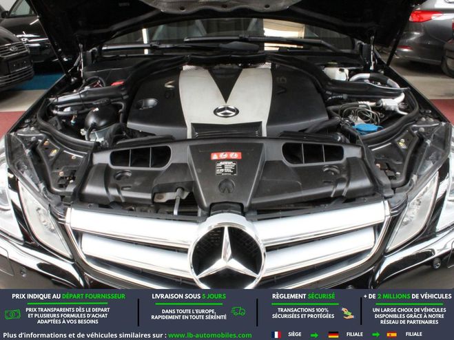 Mercedes Classe E 350 CDI BVA Noir de 2010