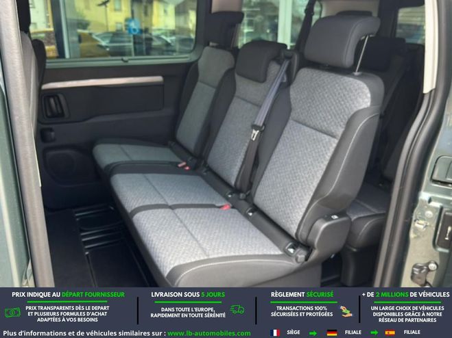 Peugeot Traveller BlueHDi 180ch BVA Vert M�tallique de 2026
