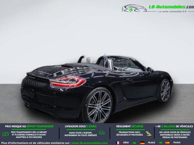Porsche Boxster 2.7i 265 ch BVA Noir M�tallique de 2015