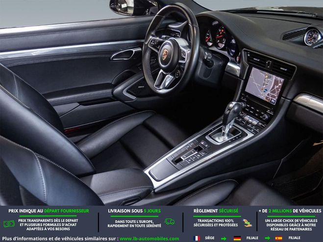 Porsche 911 4S 3.0i 420 PDK Noir M�tallique de 2016