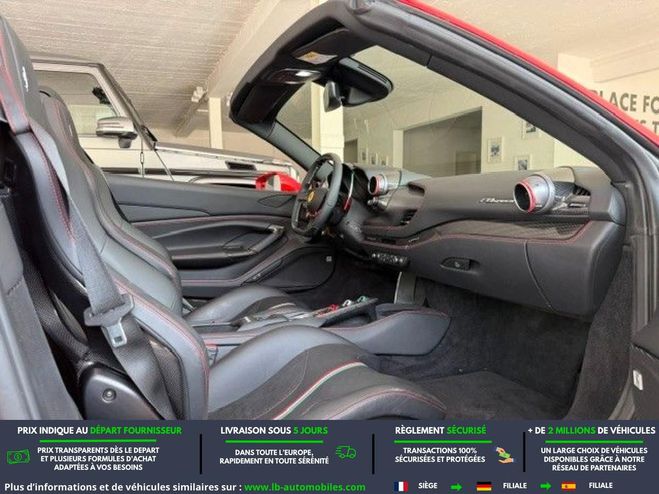 Ferrari F8 Spider 3.9 V8 BiTurbo 720ch Rouge M�tallique de 2023