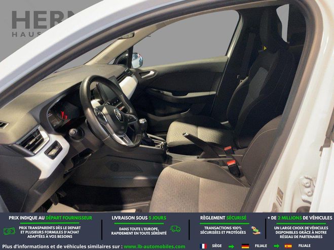 Renault Clio SCe 65 BVM Blanc de 2024