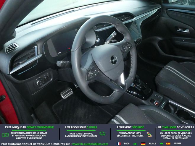 Opel Corsa 1.2 Turbo 100 ch BVA Rouge M�tallique de 2024