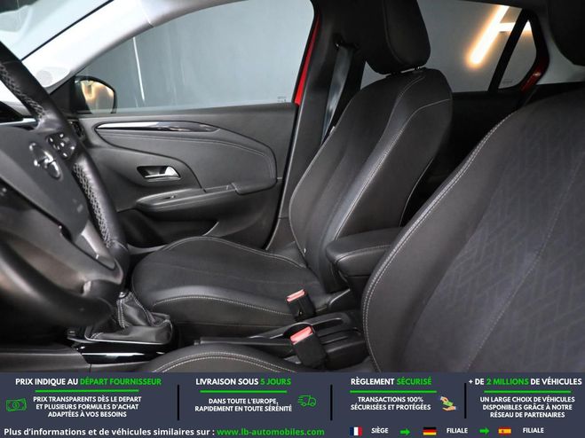 Opel Corsa 1.2 Turbo 100 ch BVM Rouge M�tallique de 2021