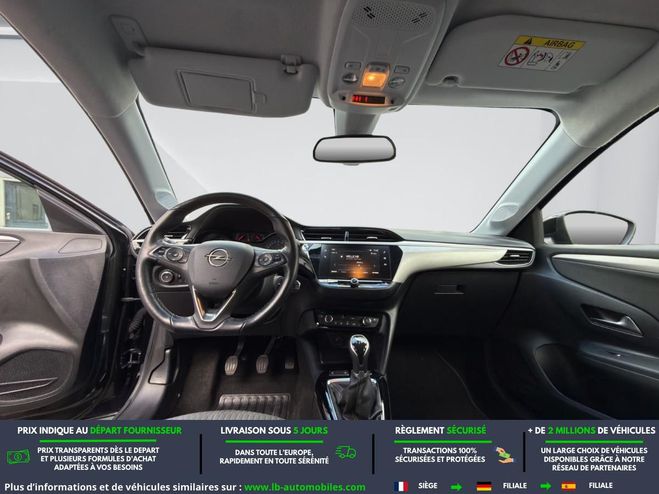 Opel Corsa 1.2 75 ch BVM Noir M�tallique de 2021