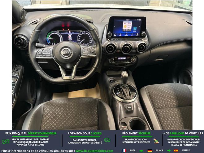 Nissan Juke HYBRID 143 Blanc M�tallique de 2024