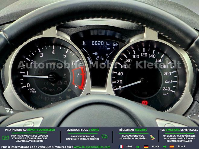 Nissan Juke 1.2e DIG-T 115 Bleu M�tallique de 2019