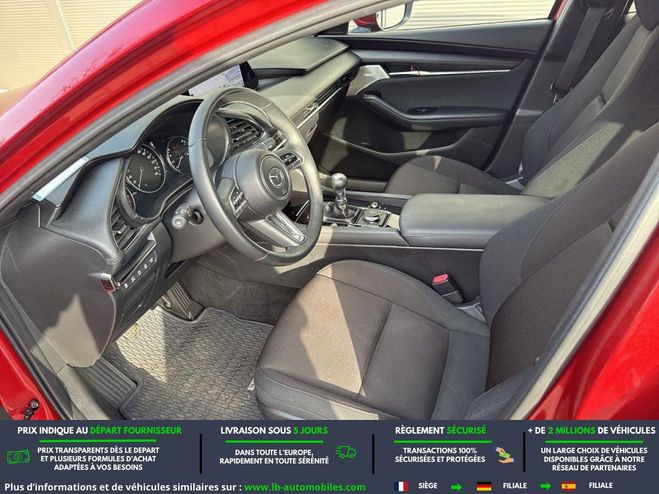 Mazda 3 2.0L e-SKYACTIV-G M Hybrid 150 ch BVM Rouge M�tallique de 2022