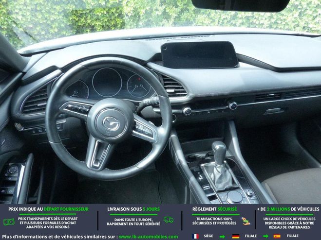Mazda 3 2.0L SKYACTIV-G M Hybrid 122 ch BVA Blanc M�tallique de 2022