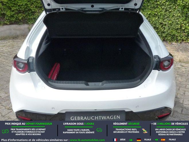 Mazda 3 2.0L SKYACTIV-G M Hybrid 122 ch BVA Blanc M�tallique de 2022