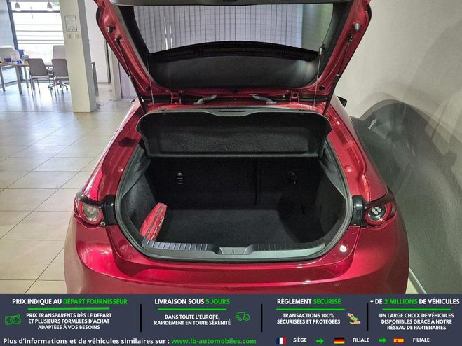 Mazda 3 2.0L SKYACTIV-G M Hybrid 122 ch BVM Rouge M�tallique de 2022